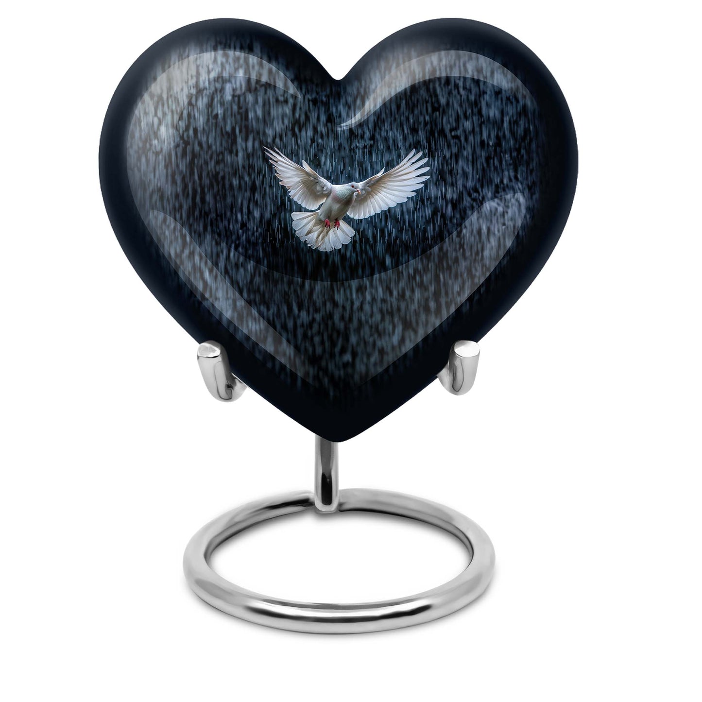 Personalized Bird Cremation Urn for Human Ashes - 10-inch, 200 cu in - Yatskia