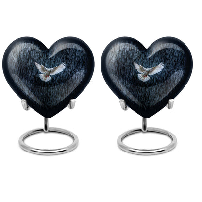 dove heart urn