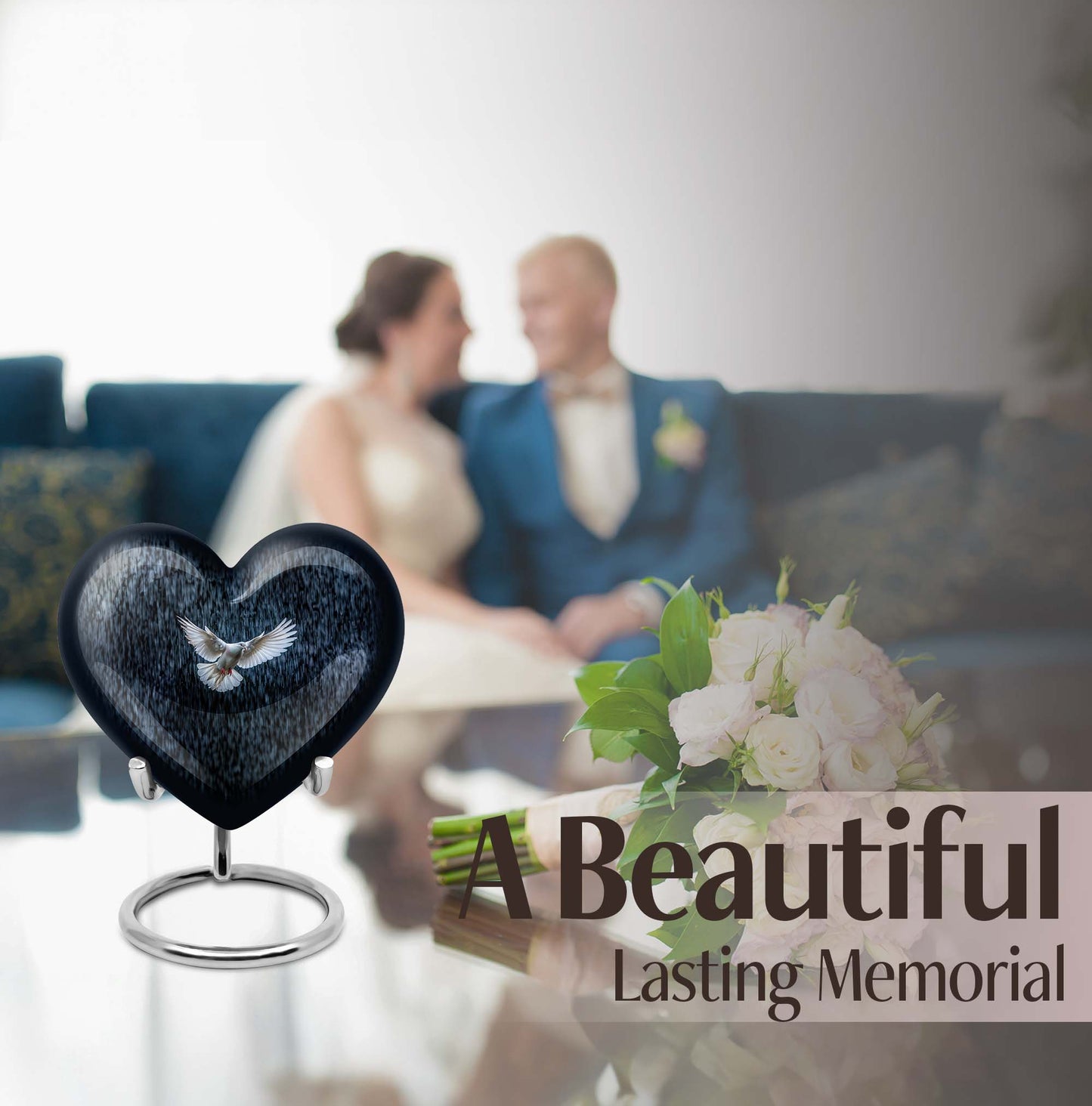dove heart urn