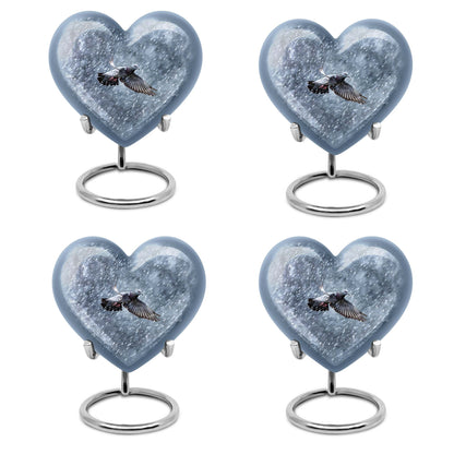 Personalized Dove Cremation Urn for Mom - 10-inch, 200 cu in - Yatskia