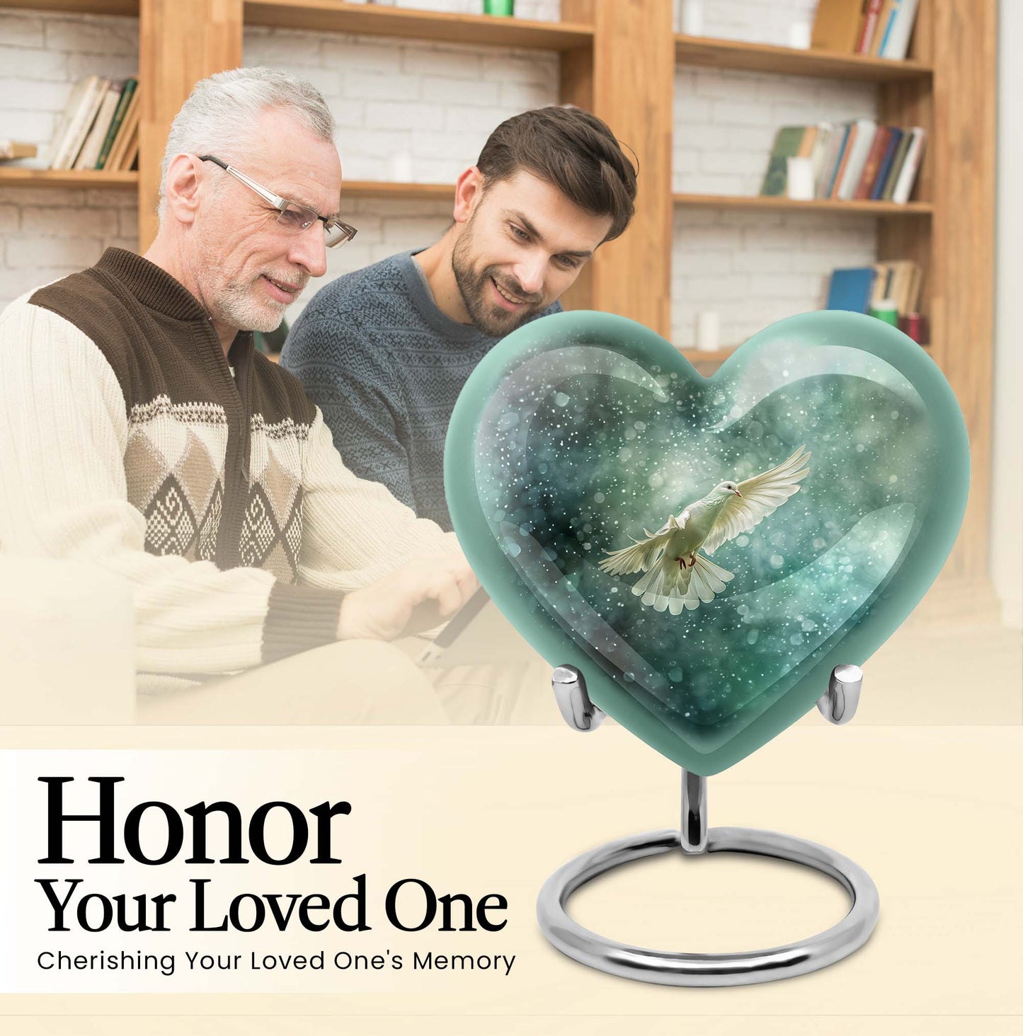 dove Urn for cremation ashes