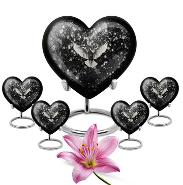 Large Urn with 4 Small Urn