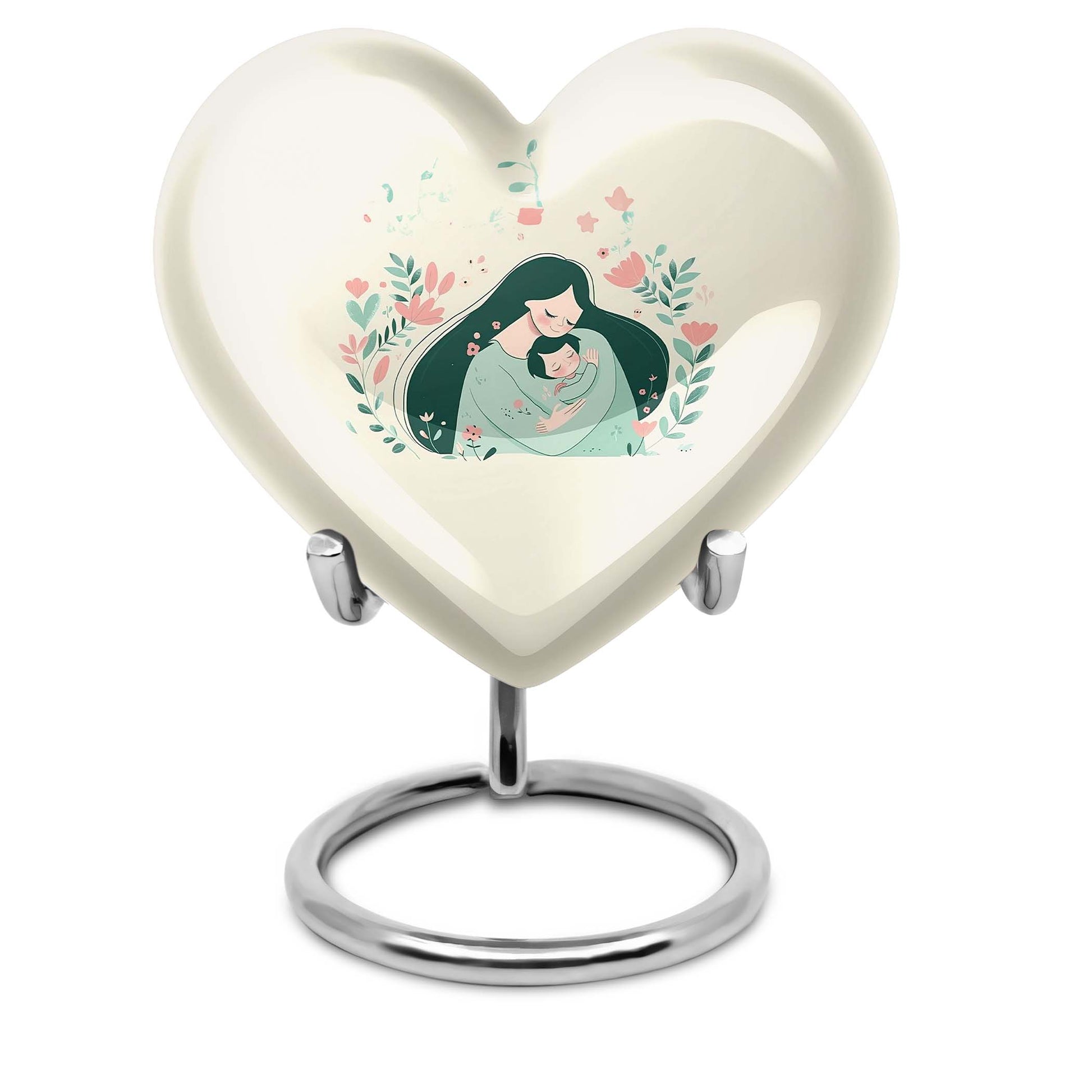 Heart design mother urn