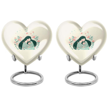 2 Keepsake 3 inch Urns