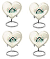 Heart design mother urn
