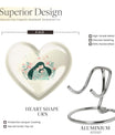 Heart design mother urn
