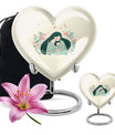 Heart design mother urn