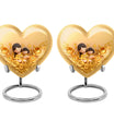 heart-shaped mother urn