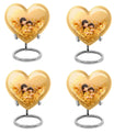 heart-shaped mother urn