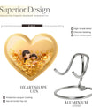 heart-shaped mother urn