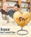 heart-shaped mother urn