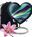 Northern Lights Mini Keepsake Funeral, Ashes Cremation Urn
