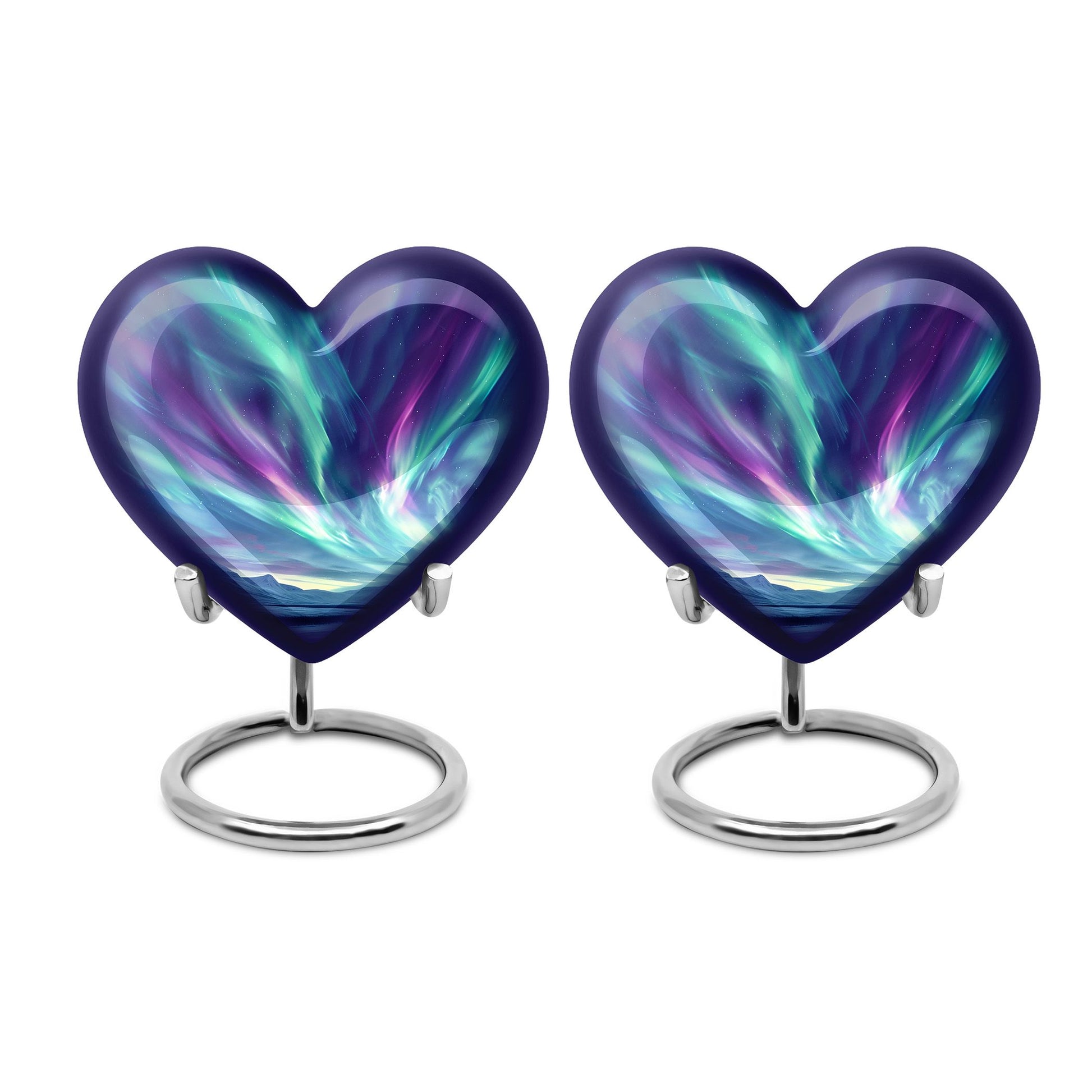 Northern Lights Funeral Urns For Ashes - Cremation Urn For Human