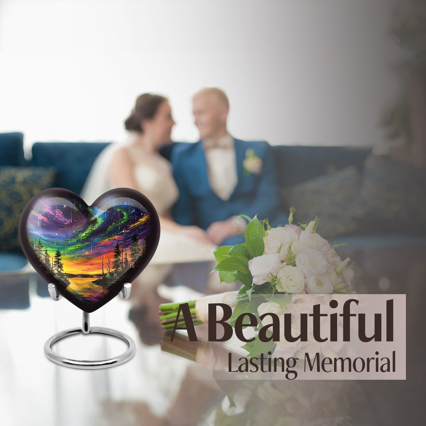 heart urn for ashes