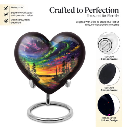 heart urn for ashes