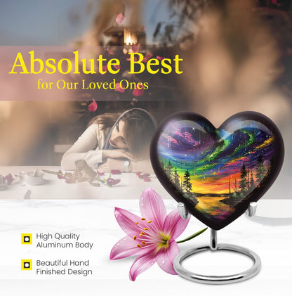 heart urn for ashes