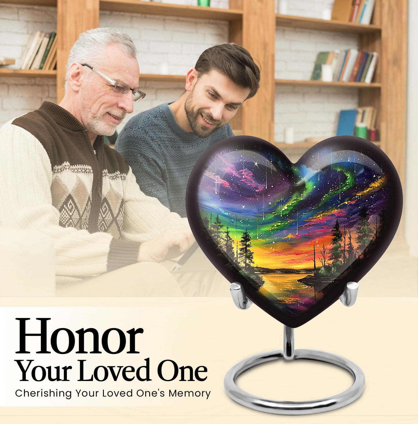 heart urn for ashes