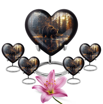 Large Urn with 4 Small Urn