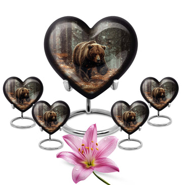 Large Urn with 4 Small Urn