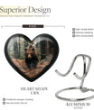 10-inch Heart Urn cremation large urn for ashes