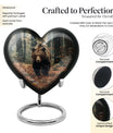 10-inch Heart Urn cremation large urn for ashes