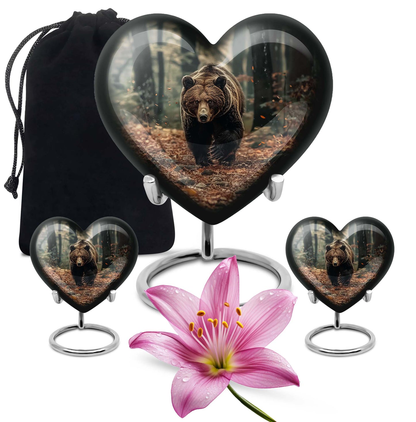 10-inch Heart Urn cremation large urn for ashes