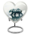 Heart Bear Urn