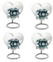 Heart Bear Urn