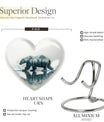 Heart Bear Urn