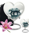 Heart Bear Urn