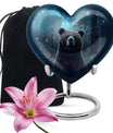 Bear Urn for men's ashes.