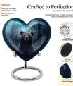 Bear Urn for men's ashes.