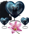 Bear Urn for men's ashes.