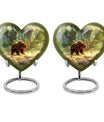 Bear Cremation Urns For Burial Funeral, Ashes Memorial Urn