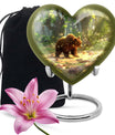 Bear Cremation Urns For Burial Funeral, Ashes Memorial Urn