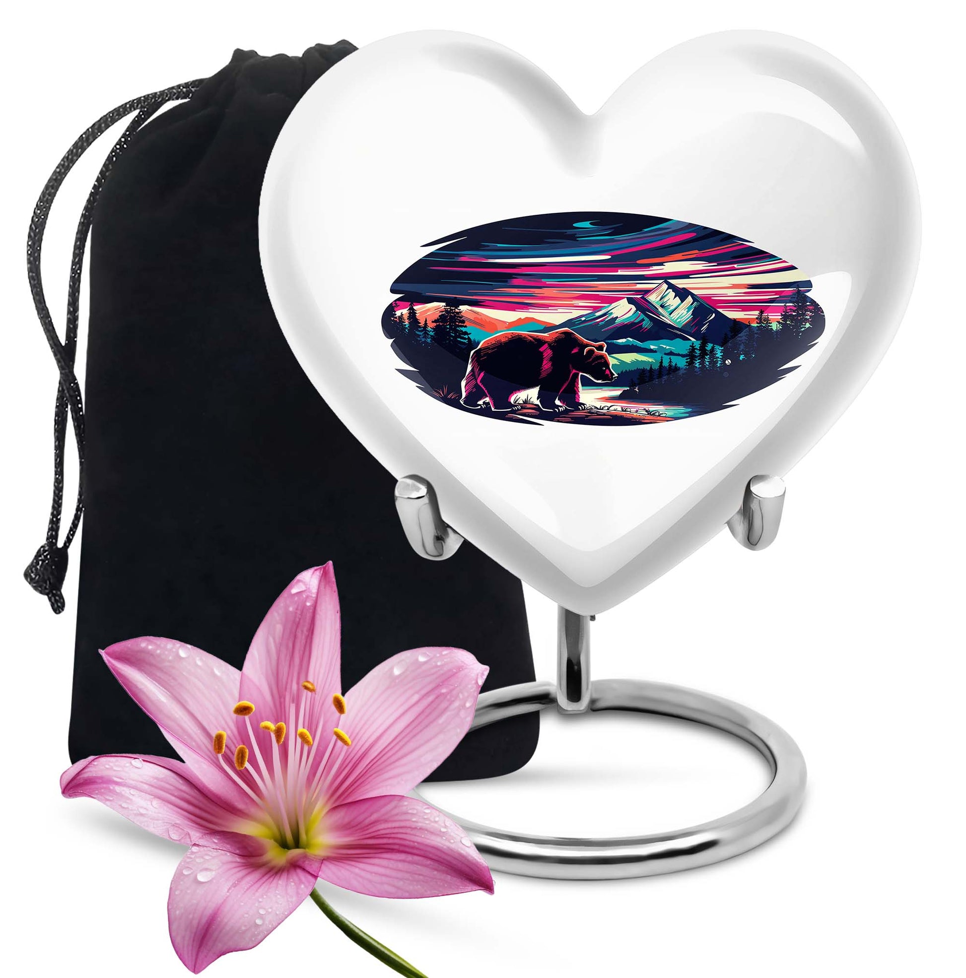 Bear Cremation Urns For Large Human Ashes - Urns For Adult Male