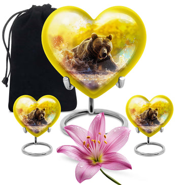 Large Urn with 2 Mini Urn