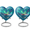 Northern Lights Custom Urns Funeral, Ashes Cremation Urn