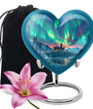Northern Lights Custom Urns Funeral, Ashes Cremation Urn