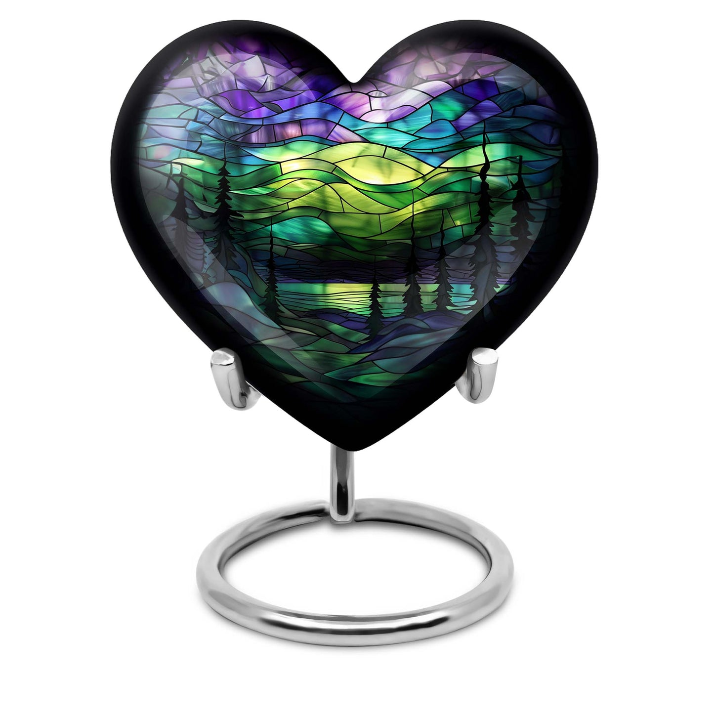 Personalized Galaxy Cremation Urn for Men & Women - 10-inch, 200 cu in - Yatskia