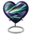 Northern Lights Funeral Urns - Large Decorative Urn For Male & Female