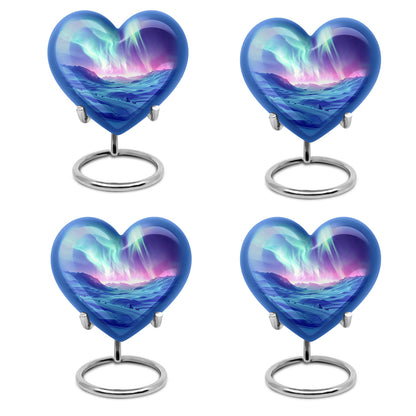 Personalized Galaxy Cremation Urn for Men & Women - 10-inch, 200 cu in - Yatskia