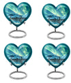 Northern Lights Large Urn For Ashes  - Cremation Urns For Man & Women