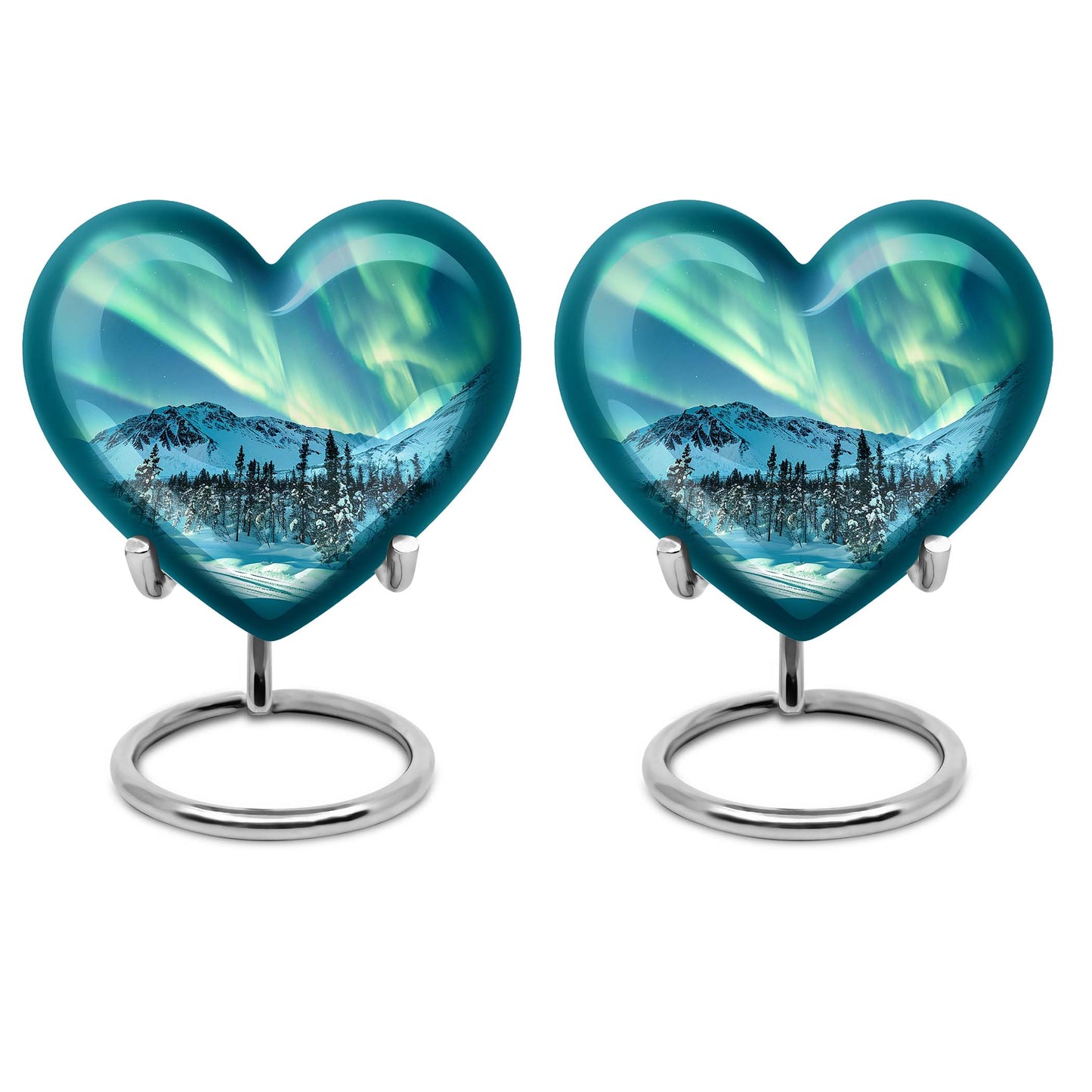 northern lights Urn for human ashes