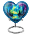 Northern Lights Cremation Urns For Human Ashes - Urn Keepsake Set