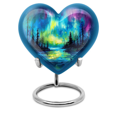 Personalized Galaxy Keepsake Urn for Human Ashes - 3-inch, 3 cu in - Yatskia
