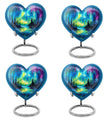 Northern Lights Cremation Urns For Human Ashes - Urn Keepsake Set