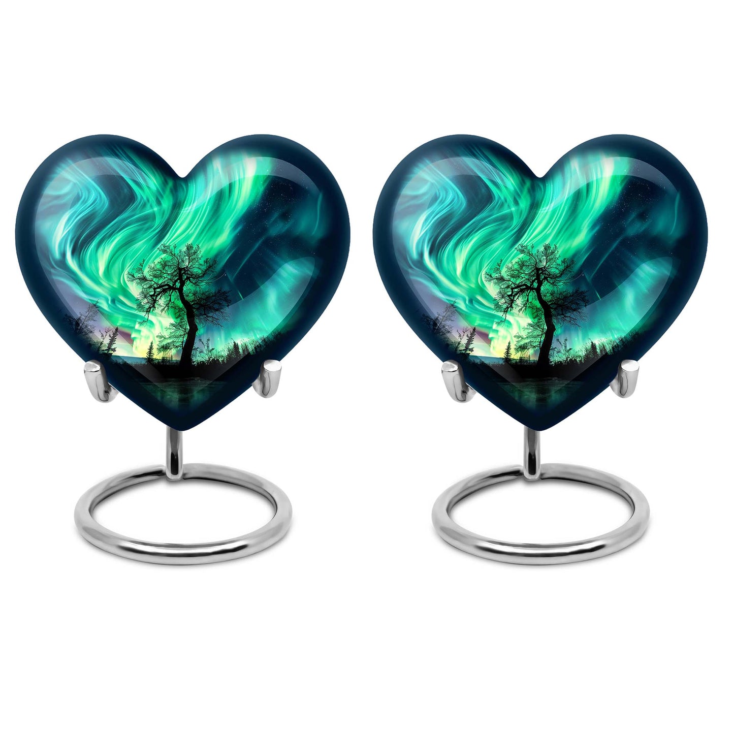 Personalized Galaxy Keepsake Urn for Human Ashes - 3-inch, 3 cu in - Yatskia