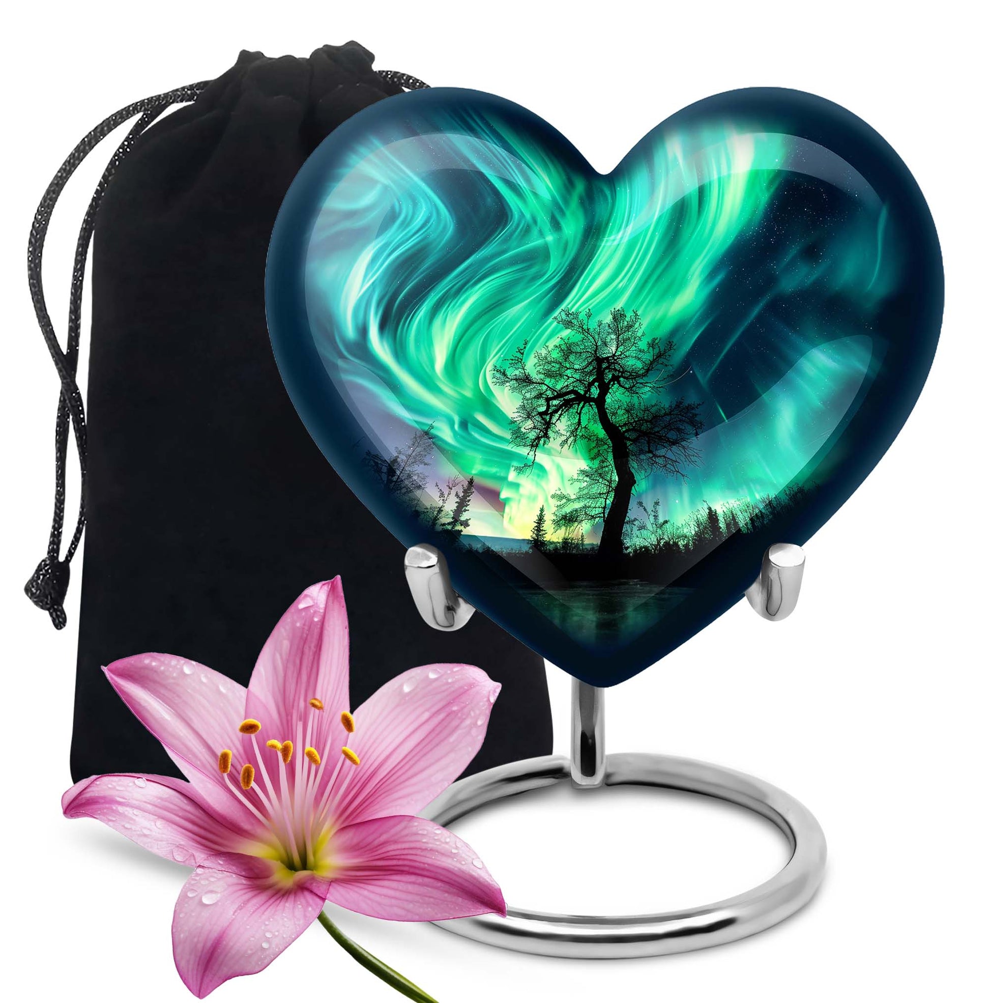 Northern Lights Cremation Urns For Human Ashes -  Human Ashes Keepsake