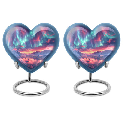Personalized Galaxy Cremation Urn for Adult - 10-inch, 200 cu in - Yatskia